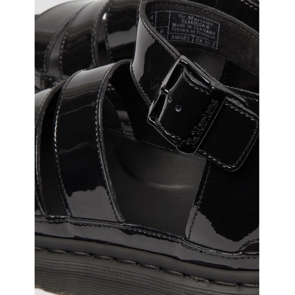 Dr.  Martens Clarissa II Patent Leather Sandals - Picture 10 of 10